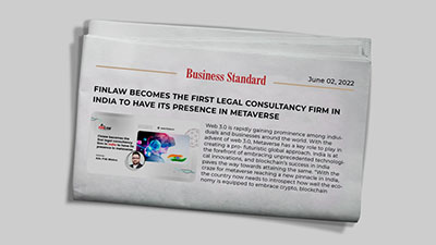 Finlaw 1st Consultancy Firm in
                                            India To Have Presence in Metaverse 